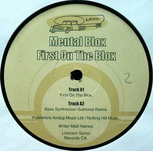 Mental Blox : First On The Blox (12")