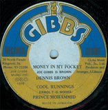 Dennis Brown / Prince Mohammed / Joe Gibbs & The Professionals : Money In My Pocket / Cool Runnings (12", P/Mixed, Bla)
