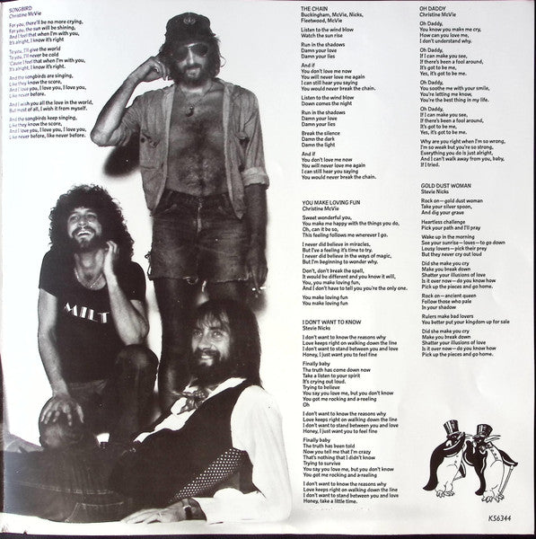 Fleetwood Mac : Rumours (LP, Album, wit)