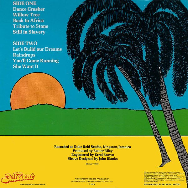 Earth And Stone Featuring Phillip Fraser : Back To Africa (LP)