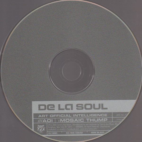 De La Soul : Art Official Intelligence: Mosaic Thump (CD, Album, Edi)