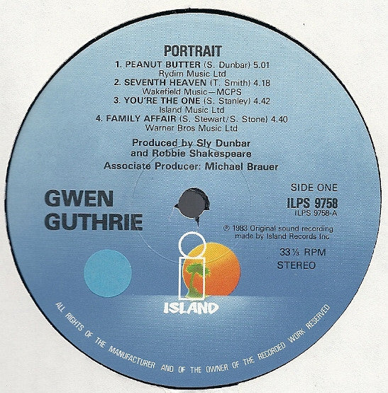 Gwen Guthrie : Portrait (LP, Album)