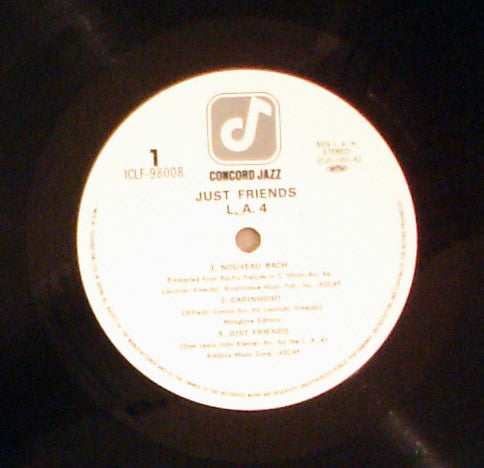 L.A. 4* : Just Friends (LP, Album)