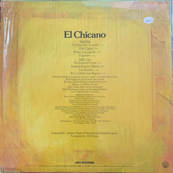 El Chicano : El Chicano (LP, Album)