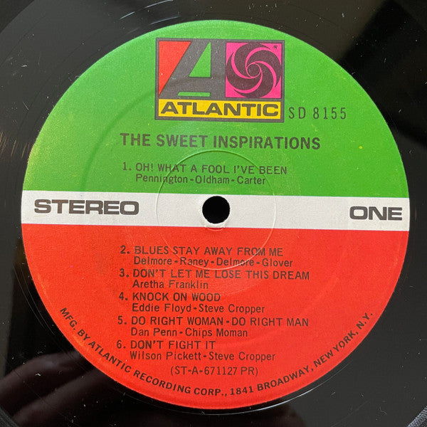 The Sweet Inspirations : The Sweet Inspirations (LP, Album, Pre)