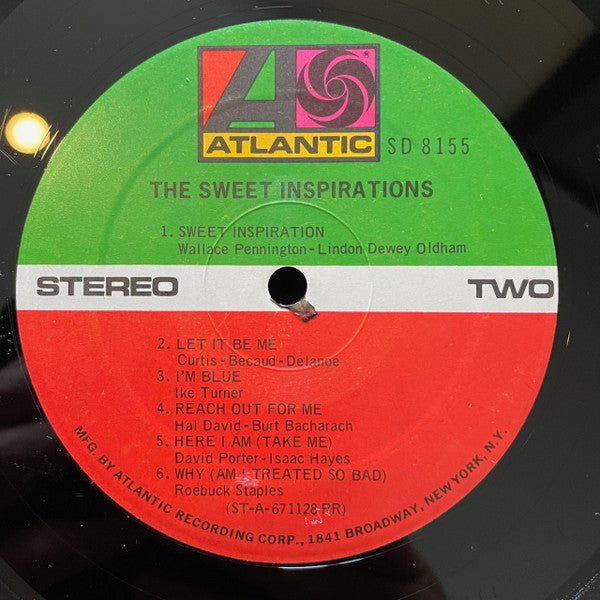 The Sweet Inspirations : The Sweet Inspirations (LP, Album, Pre)