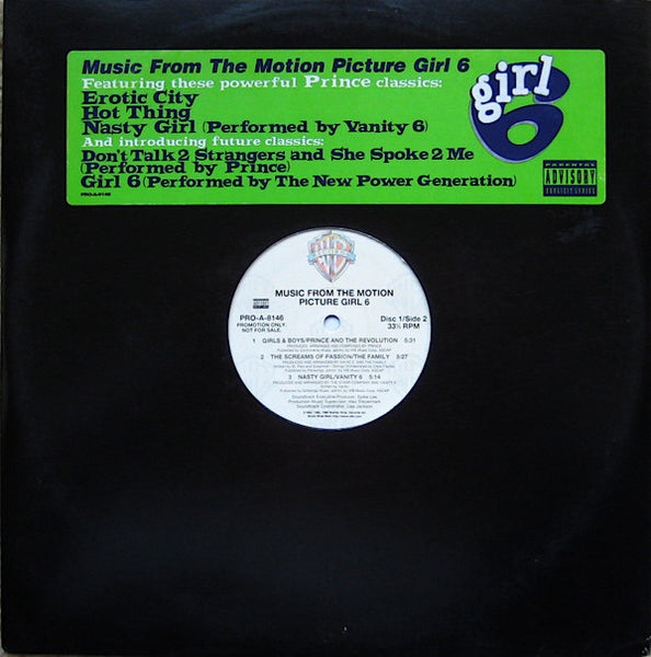 Various : (Music From The Motion Picture) Girl 6 (2xLP, Comp, Promo)