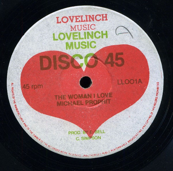 Michael Prophet / Errol Mais : The Woman I Love / Babylon A Fight Down Youth (12")