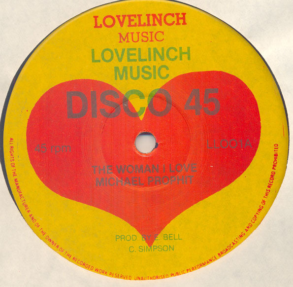 Michael Prophet / Errol Mais : The Woman I Love / Babylon A Fight Down Youth (12")