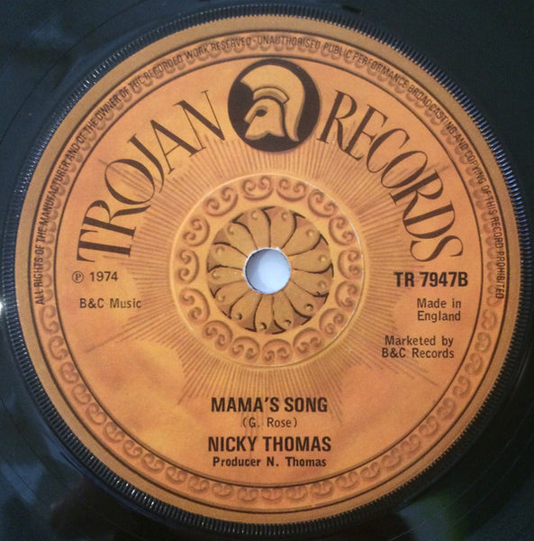 Nicky Thomas : Lola (7")