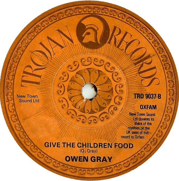 The Melodians / Owen Gray : Rivers Of Babylon / Give The Children Food (7")