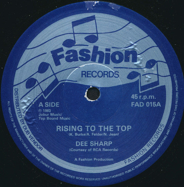 Dee Sharp : Rising To The Top (12", Single)