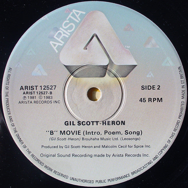 Gil Scott-Heron : Johannesburg (12")