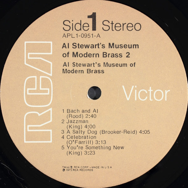 Al Stewart (3) : Al Stewart's Museum Of Modern Brass 2 (LP)