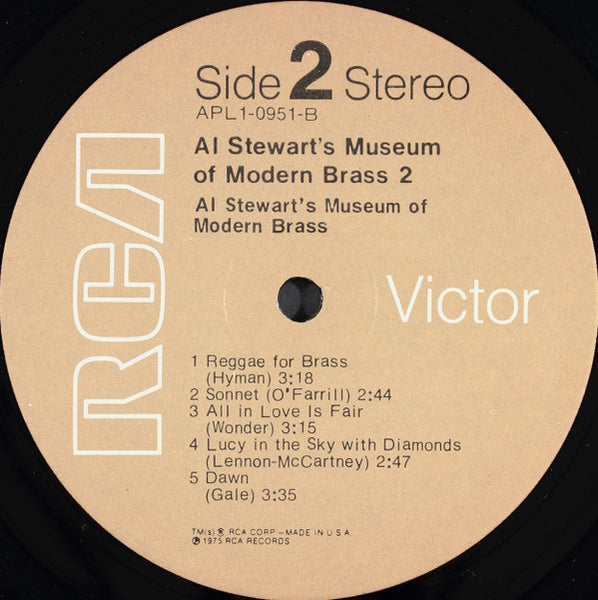 Al Stewart (3) : Al Stewart's Museum Of Modern Brass 2 (LP)