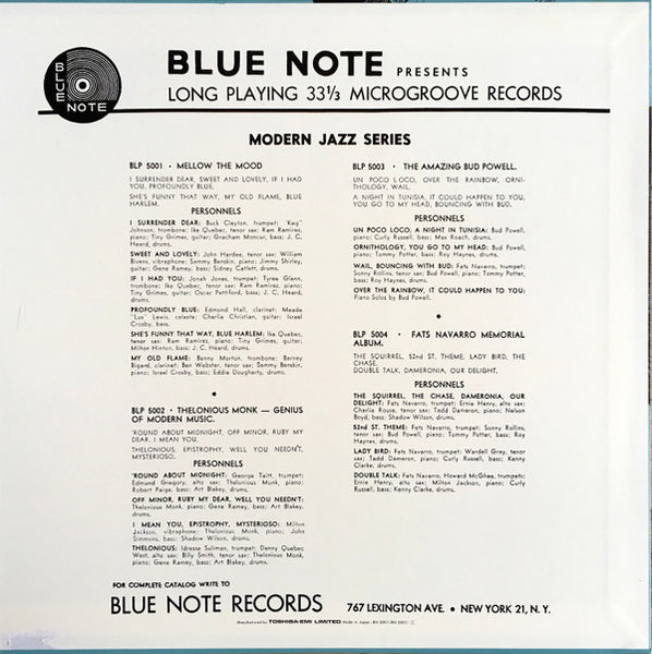 Bud Powell : The Amazing Bud Powell (LP, Album, Mono, Ltd, RE)