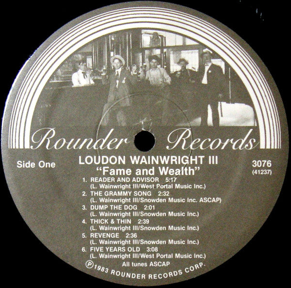 Loudon Wainwright III : Fame And Wealth (LP, Album)