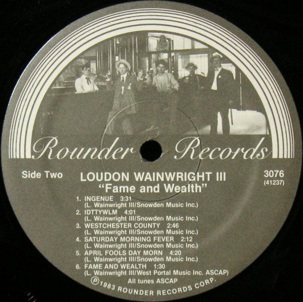 Loudon Wainwright III : Fame And Wealth (LP, Album)
