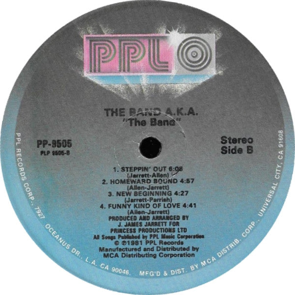 The Band AKA* : The Band (LP, Album)