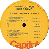James Cotton Blues Band* : Taking Care Of Business (LP, Album, RE, Jac)