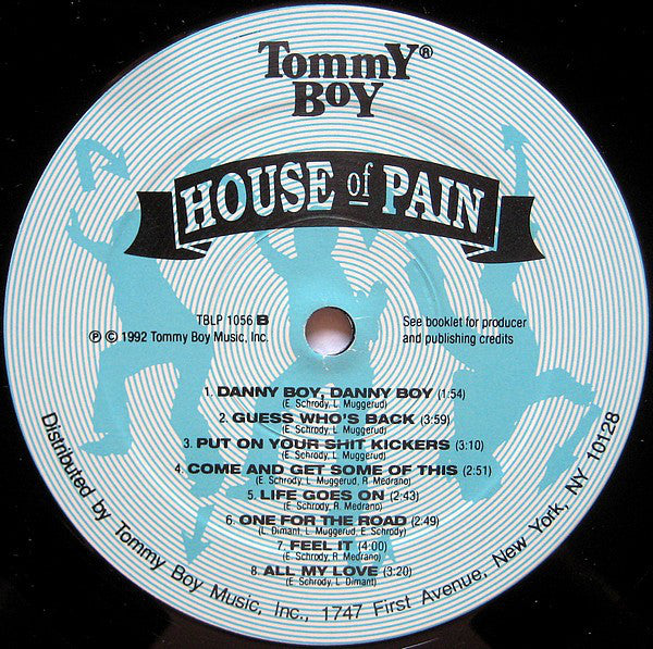 House Of Pain : House Of Pain (Fine Malt Lyrics) (LP, Album)