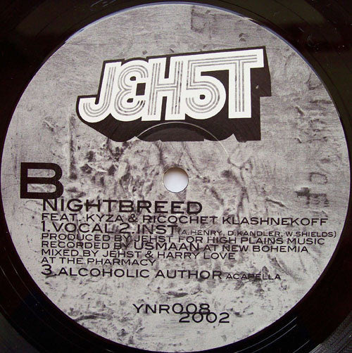 Jehst : Alcoholic Author (12")