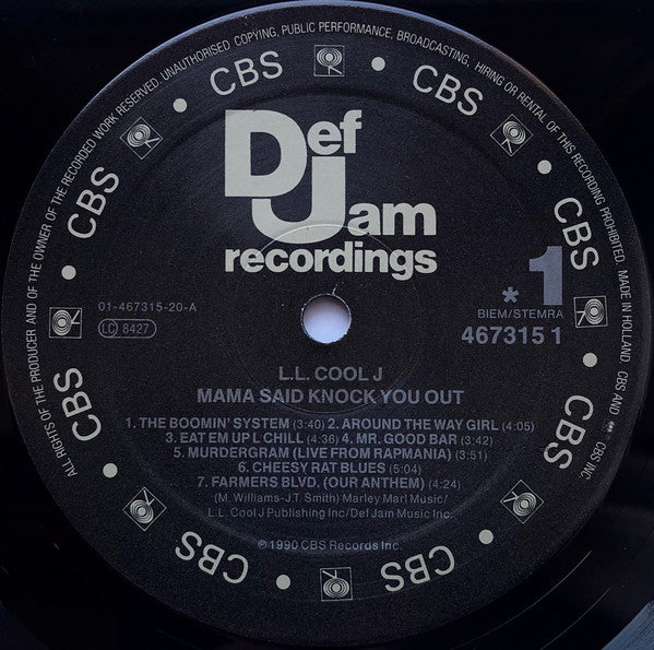 LL Cool J : Mama Said Knock You Out (LP, Album)