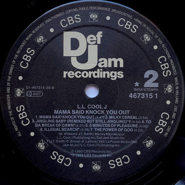 L.L. Cool J* : Mama Said Knock You Out (LP, Album)