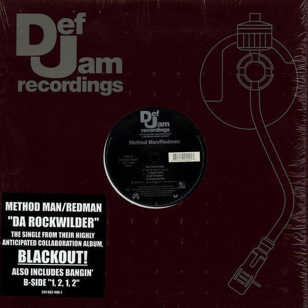 Method Man & Redman : Da Rockwilder (12", Single)