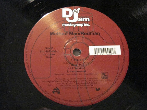 Method Man & Redman : Da Rockwilder (12", Single)