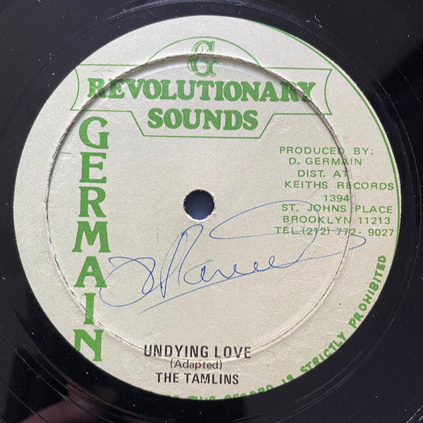 The Tamlins / Sugar Minott : Undying Love / Sandy (12",  )