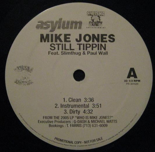 Mike Jones (2) / Paul Wall : Still Tippin' / I'ma Pimp (12", Promo)