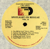 Various : Spotlight On Reggae Vol. II (LP, Comp)