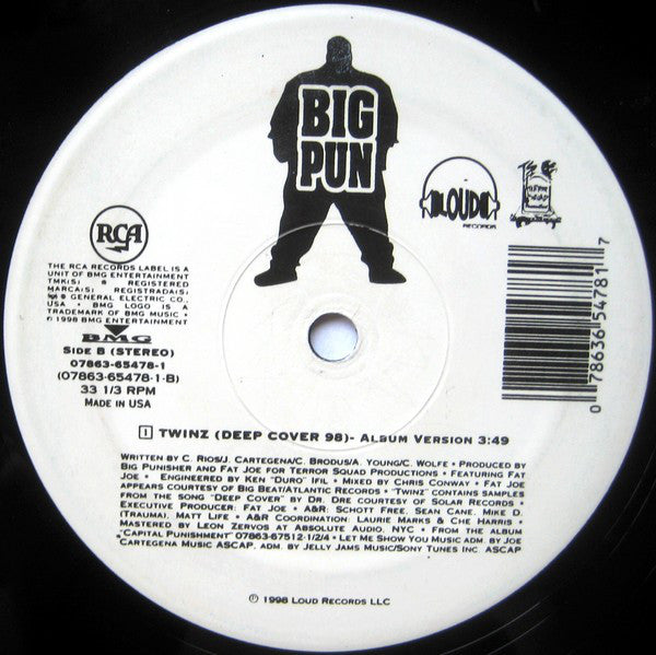 Big Punisher : Still Not A Player (12")