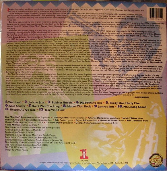 Roy Burrowes / Clifford Jordan / Charles Davis (2) : Reggae Au Go Jazz (LP, Album)