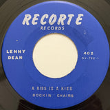 Lenny Dean And The Rockin' Chairs : A Kiss Is A Kiss / Memories Of Love (7", Single, RE, Unofficial)