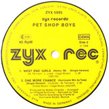 Pet Shop Boys : ZYX Mega Mix (12", P/Mixed, Yel)
