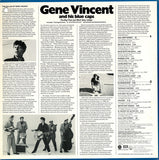 Gene Vincent And His Blue Caps* : The Bop That Just Won't Stop (1956) (LP, Comp, Mono, RE)