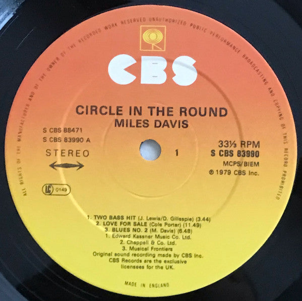 Miles Davis : Circle In The Round (2xLP, Comp)