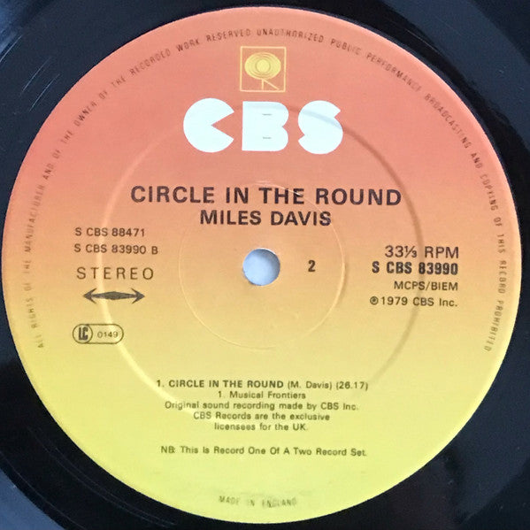 Miles Davis : Circle In The Round (2xLP, Comp)