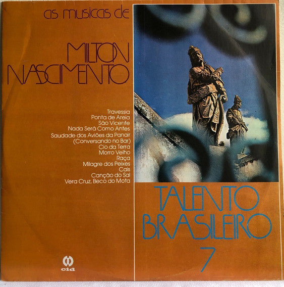 Talento Brasileiro : As Musicas De Milton Nascimento  (LP)