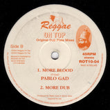 Pablo Gad : Don't Push Jah / More Blood (10")