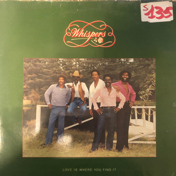 The Whispers : Love Is Where You Find It (LP, Album, Gat)