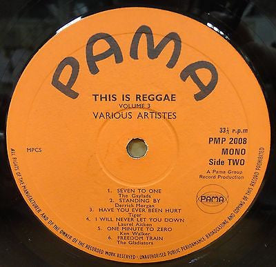 Various : This Is Reggae - Volume Three (LP, Comp, Mono)