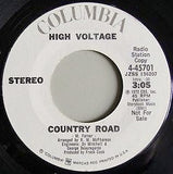 High Voltage (4) : Country Road (7", Promo)