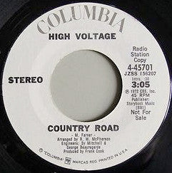 High Voltage (4) : Country Road (7", Promo)