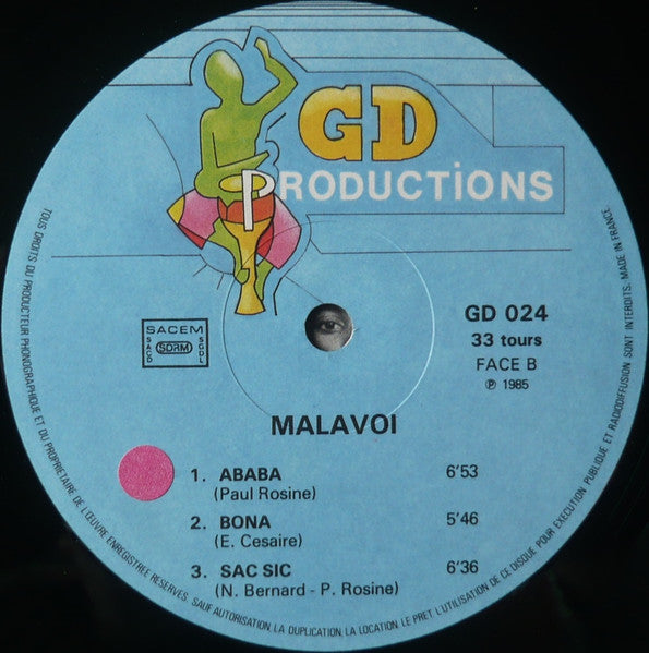 Malavoi : Malavoi (LP, Album)