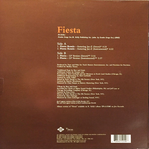 R. Kelly : Fiesta (12")