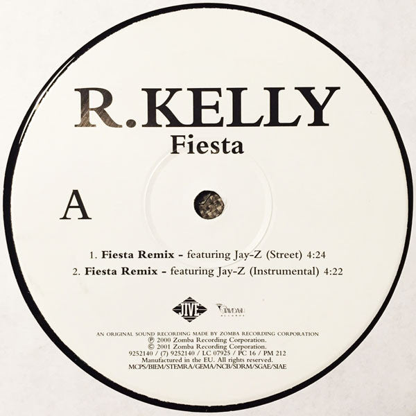 R. Kelly : Fiesta (12")