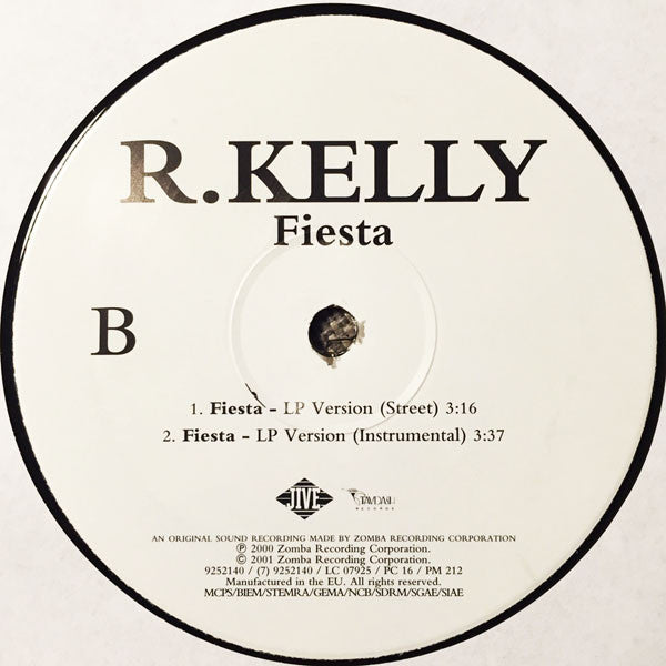 R. Kelly : Fiesta (12")